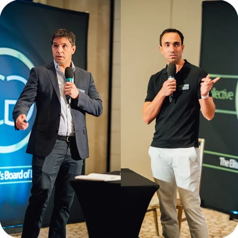 Felipe Bossans and Jesus Toledo - 8020REI Founders